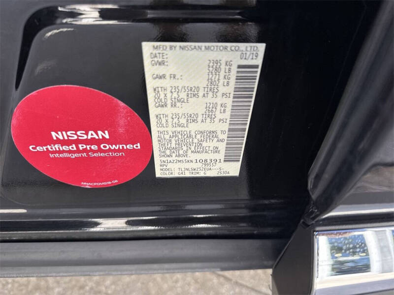 2019 Nissan Murano Platinum