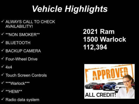 2021 RAM 1500 Classic Warlock