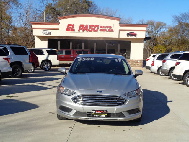 2017 Ford Fusion for sale at El Paso Auto Sale in Des Moines, IA