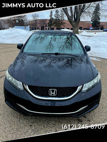2013 Honda Civic for sale at JIMMYS AUTO LLC in Burnsville MN