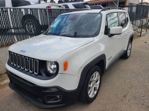 2017 Jeep Renegade for sale at E and M Auto Sales in Bloomington CA