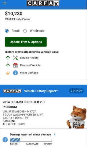 2014 Subaru Forester 2.5i Premium