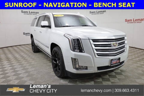 2020 Cadillac Escalade ESV for sale at Leman's Chevy City in Bloomington IL