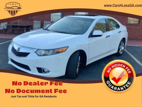 2012 Acura TSX for sale at Cars4Less GA in Alpharetta GA