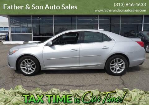 2015 Chevrolet Malibu for sale at Father & Son Auto Sales in Dearborn MI