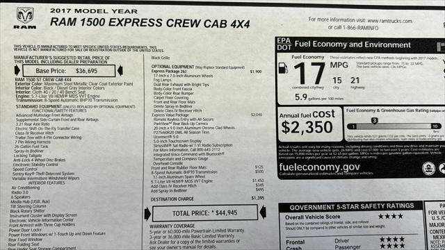 2017 RAM 1500 Express