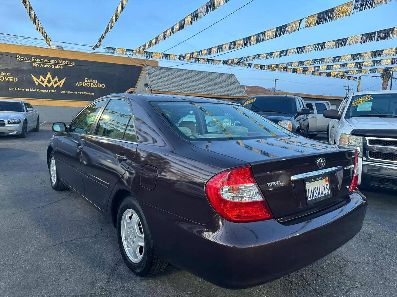 2002 Toyota Camry for sale at ROYAL EMPOWERED MOTORS in Pomona, CA