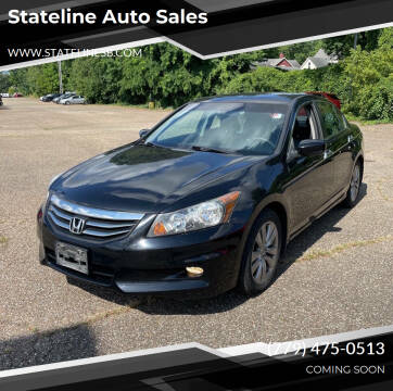 2012 Honda Accord for sale at Stateline Auto Sales in South Beloit IL