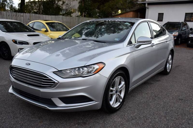 2018 Ford Fusion for sale at Wheel Deal Auto Sales LLC in Norfolk VA