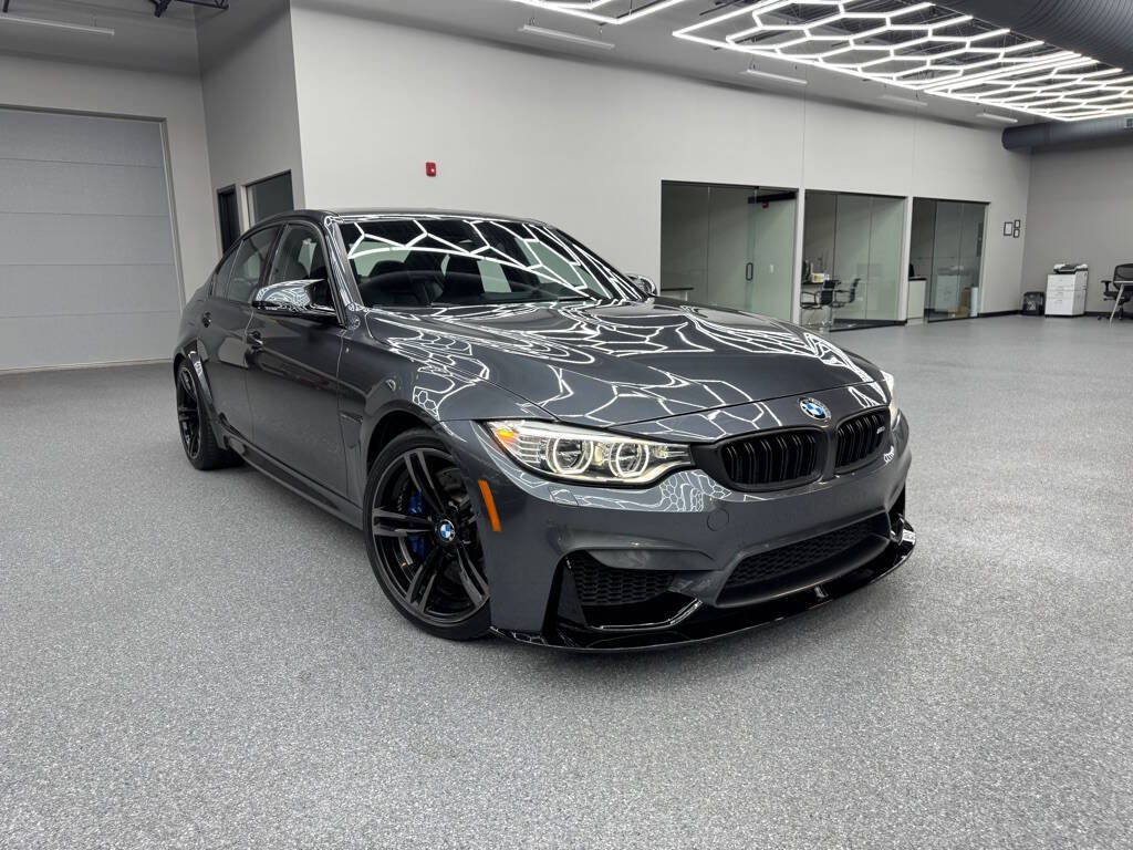 Gray 2015 BMW M3 Base 4dr Sedan 1