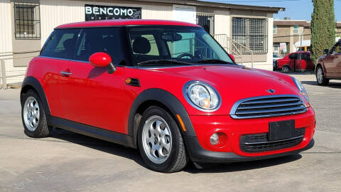 2012 MINI Cooper Hardtop for sale at BENCOMO MOTORS in El Paso TX