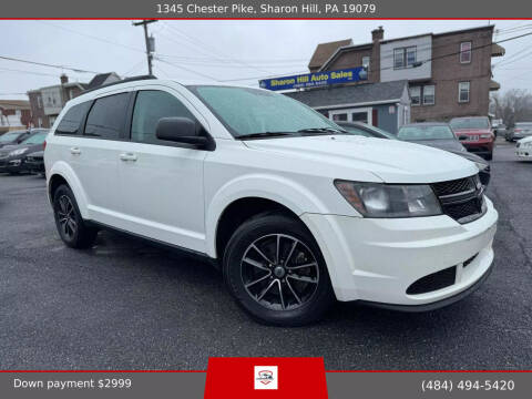 2018 Dodge Journey for sale at Sharon Hill Auto Sales LLC in Sharon Hill PA