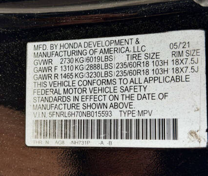 2022 Honda Odyssey EX-L