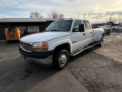 2001 GMC Sierra 3500 for sale at VILLAGE AUTO MART LLC in Portage IN