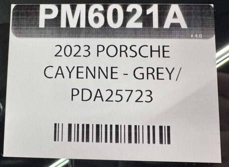 2023 Porsche Cayenne