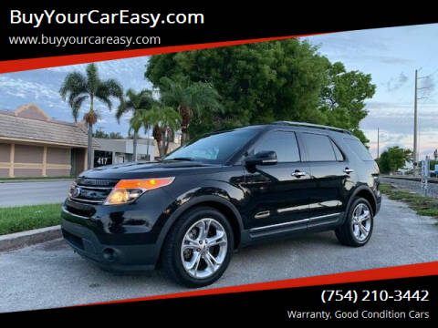 2013 Ford Explorer for sale at BuyYourCarEasyllc.com in Hollywood FL
