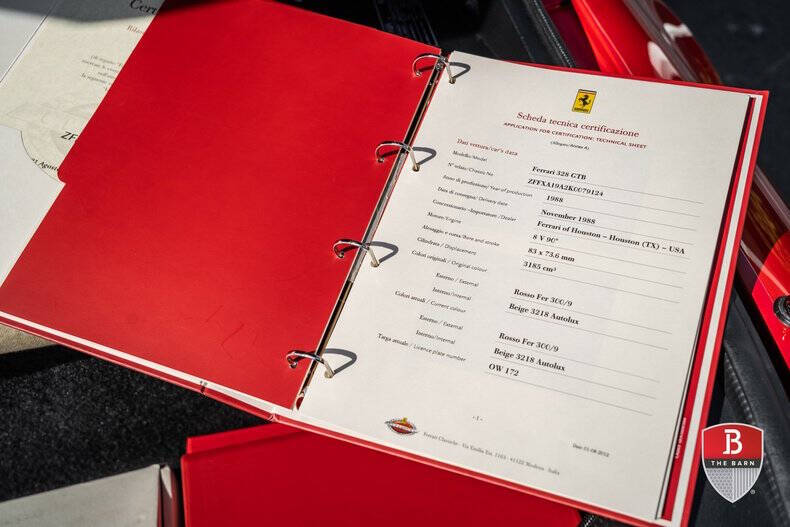 1989 Ferrari 328 GTB