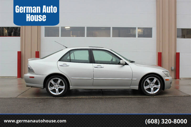 2004 Lexus IS 300 for sale at German Auto House in Fitchburg WI