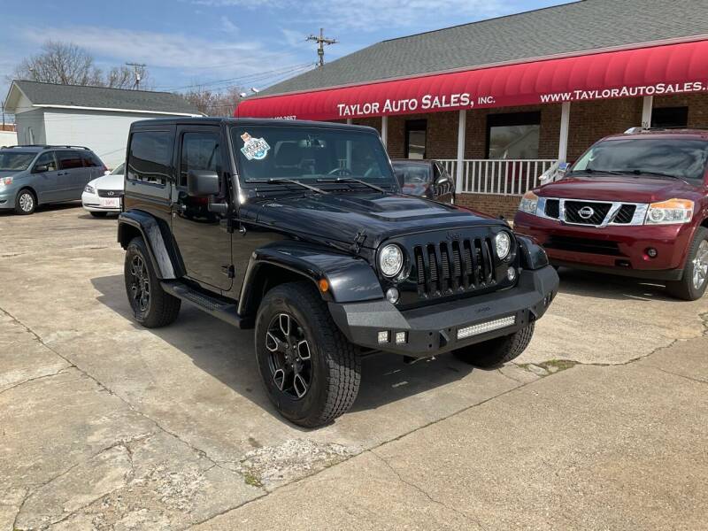 2018 Jeep Wrangler JK for sale at Taylor Auto Sales Inc in Lyman SC