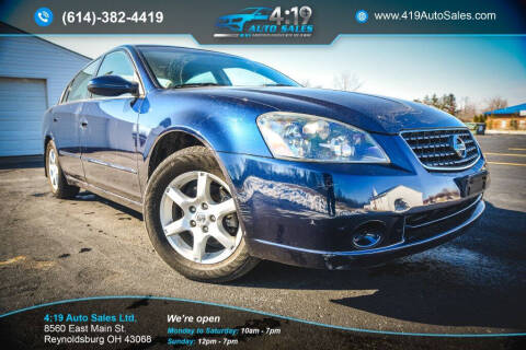 2006 Nissan Altima for sale at 4:19 Auto Sales LTD in Reynoldsburg OH