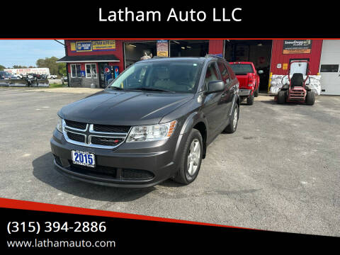 2015 Dodge Journey for sale at Latham Auto LLC in Ogdensburg NY