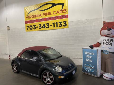 2005 Volkswagen New Beetle Convertible for sale at Virginia Fine Cars in Chantilly VA