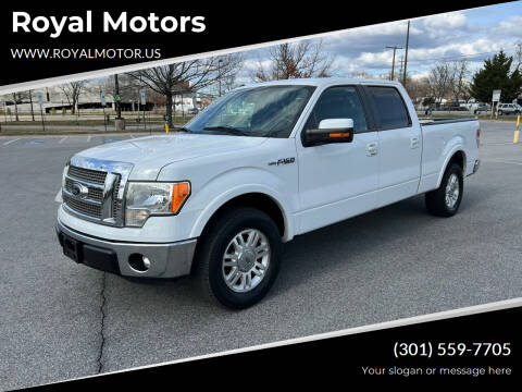 2012 Ford F-150 for sale at Royal Motors in Hyattsville MD
