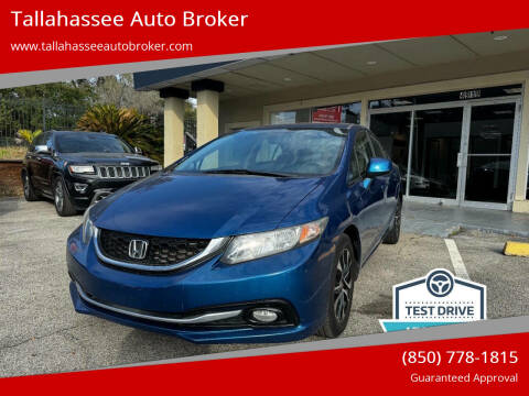 2013 Honda Civic for sale at Tallahassee Auto Broker in Tallahassee FL