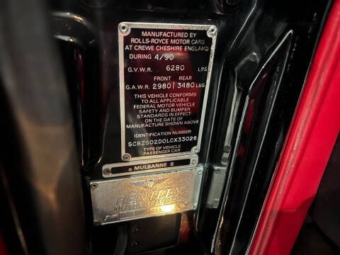 1990 Bentley Muslanne