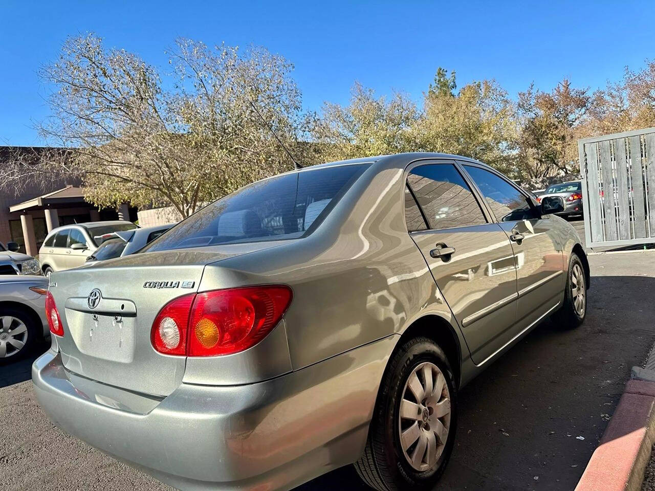 2003 Toyota Corolla for sale at HUDSONS AUTOS in Gilbert, AZ