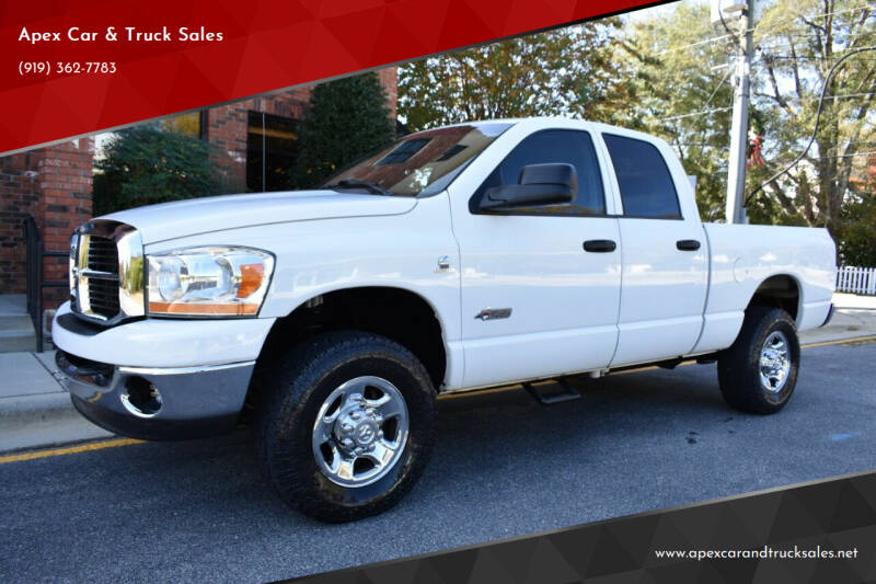 2006 Dodge Ram 2500 for sale at Apex Car & Truck Sales in Apex NC