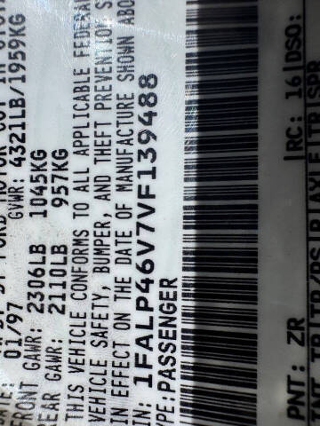 1997 Ford Mustang SVT Cobra