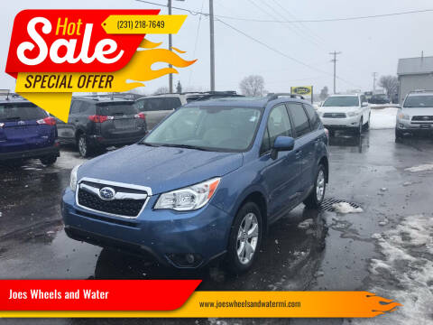2016 Subaru Forester for sale at Joes Wheels and Water in Traverse City MI