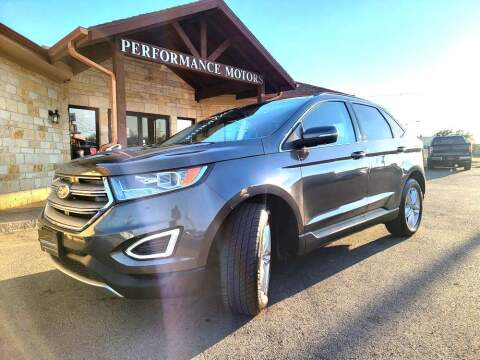 2017 Ford Edge for sale at Performance Motors Killeen Second Chance in Killeen TX