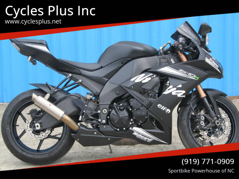 2008 Kawasaki Ninja ZX-10R for sale at Cycles Plus Inc in Garner NC