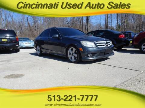 2010 Mercedes-Benz C-Class for sale at Cincinnati Used Auto Sales in Cincinnati OH