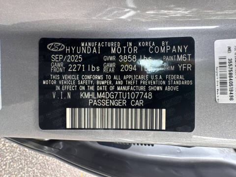 2026 Hyundai Elantra SEL Sport