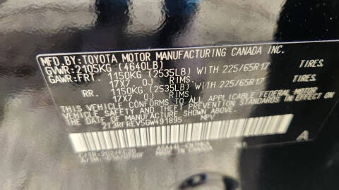 2016 Toyota RAV4 XLE