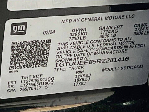 2024 GMC Sierra 1500