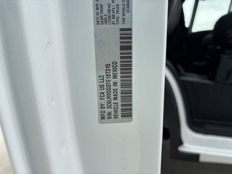 2026 RAM ProMaster
