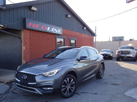 2017 Infiniti QX30 for sale at RED LINE AUTO LLC in Bellevue NE