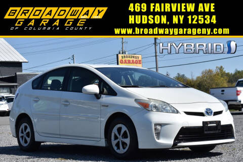 2012 Toyota Prius for sale at Broadway Garage of Columbia County Inc. in Hudson NY