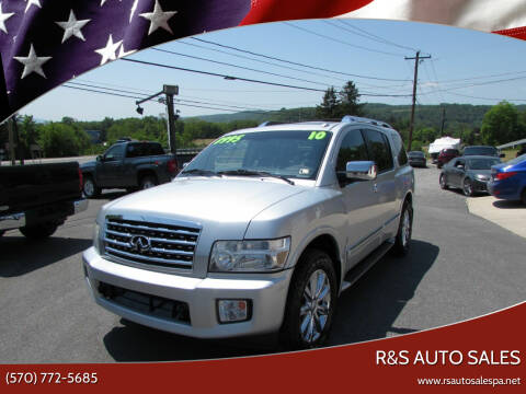 2010 Infiniti QX56 for sale at R&S Auto Sales in Linden PA