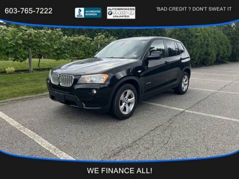 2011 BMW X3 for sale at Auto Brokers Unlimited in Derry NH