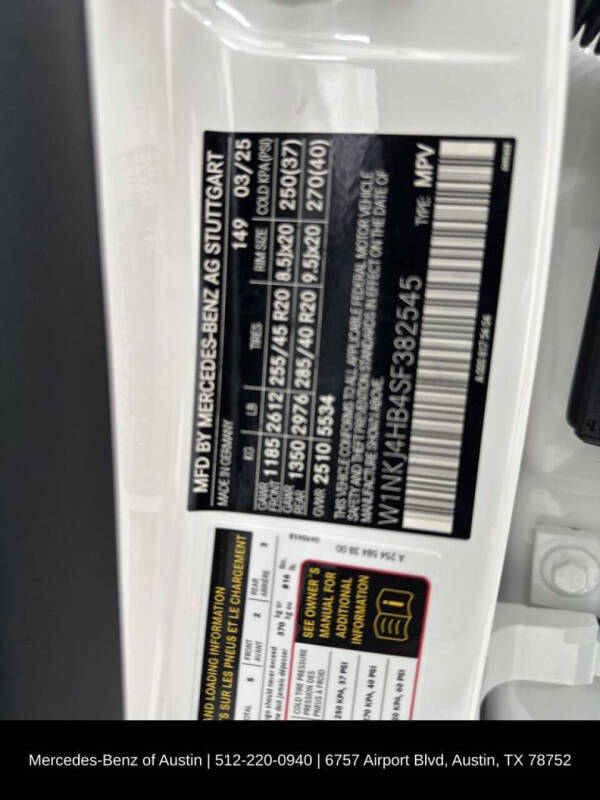 2025 Mercedes-Benz GLC GLC 300 4MATIC