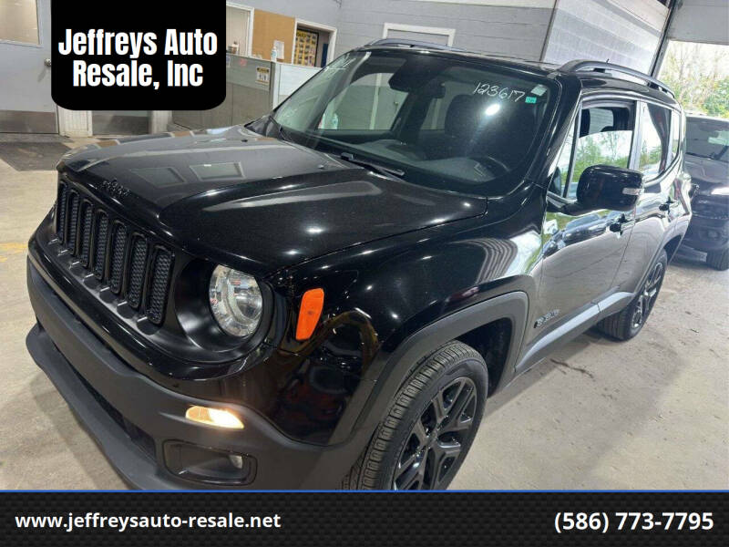 2017 Jeep Renegade for sale at Jeffreys Auto Resale, Inc in Clinton Township MI