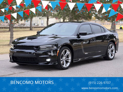 2020 Dodge Charger for sale at BENCOMO MOTORS in El Paso TX