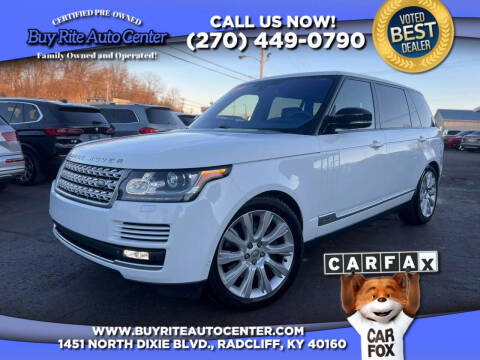 2014 Land Rover Range Rover for sale at Buy Rite Auto Center in Radcliff KY