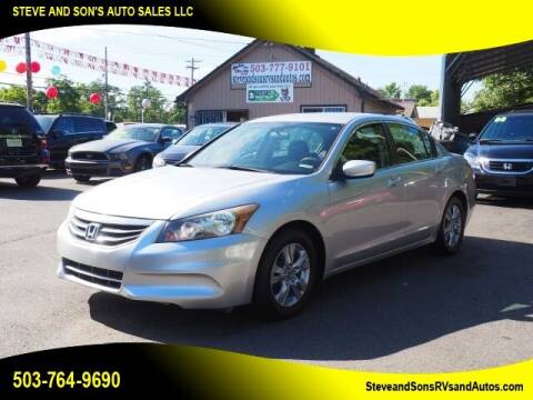 2012 Honda Accord for sale at Steve & Sons Auto Sales in Happy Valley OR