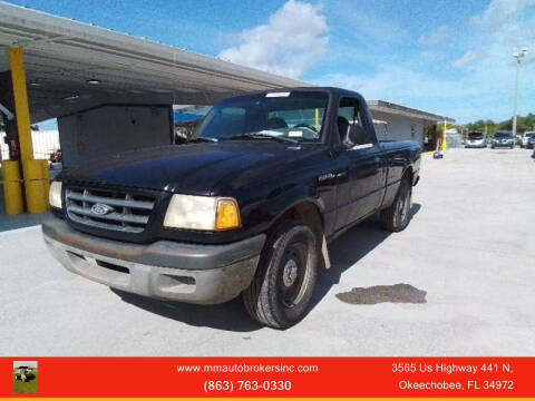 2003 Ford Ranger for sale at M & M AUTO BROKERS INC in Okeechobee FL